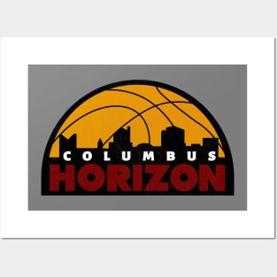 Defunct - Columbus Horizon Basketball CBA Posters and Art